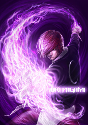 THE KING OF FIGHTERS!!! KOF IORI_YAGAMI_by_chrisnfy85