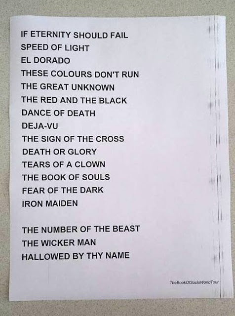 ¿Posible SET LIST? [ALERTA SPOILERS] 228