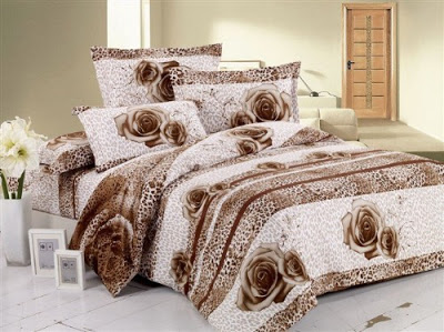 ملاية سرير 100-Cotton-Printed-Egyptian-Bed-Sheets-YH047-