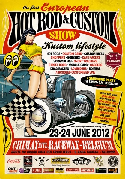 The first European Hot Rod & Custom Show EHRCS-2012