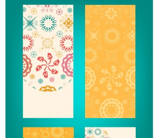 مكتبة ملفات فيكتور Floral_banner_vector_design_6815350