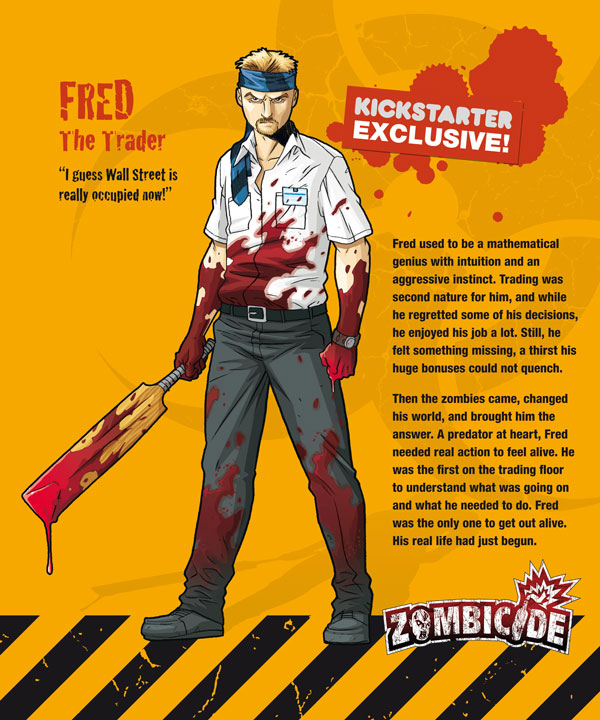 Zombicide personajes FRED