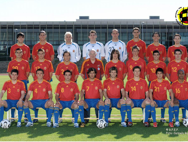 Hilo de la selección de España (selección española) Spain-2006