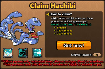 INFO : Pet hachibi beserta skill pet [Ninja Saga] Hachibi