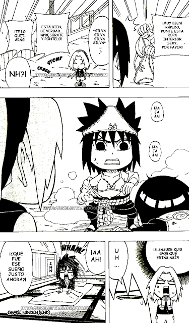 Nuevos momentos en el manga de Rock Lee  OMAKE-02