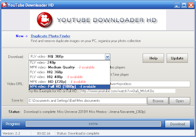 برنامج التحميل من اليوتيوب Full HD 1080p عالي الوضوح + تحويل الفيديو  Youtube-downloader-hd-8