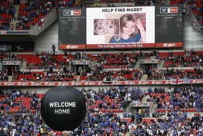 Why have the McCanns lied about Maddie's coloboma for 4 years? Madeleine_FA_Cup_Final_2007
