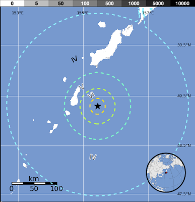 TERREMOTO DE 6,8 GRADOS SACUDE LAS ISLAS KURILES, RUSIA Exposure_small