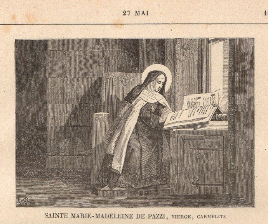 Sainte Marie-Madeleine de Pazzi SDJ27MAI