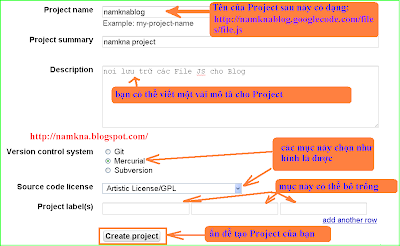 Hướng dẫn sử dụng Google code để chứa các file JS (javascript) Google-code-namkna-javarscrip-2