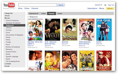 புதிய இந்தித் திரைப்படங்களை இலவசமாகப் பார்க்க YouTube BoxOffice Hindhi%2Bmovies%2Bon%2Byoutube