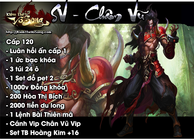 10H 09/04/2016 OPEN SV88 CHÂM VŨ[KIẾM THẾ VÔ SONG] Tính năng hấp dẫn,nhiều hoạt động vui Hotrovosong