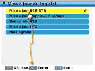 LA METHODE DE LA MISE A JOUR du SAMSAT HD 80 et La méthode d'activation du morebox intégré  USB