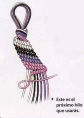 Brazalete en macrame Pulsera-zig-zac-6