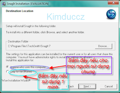 [Share] Chụp màn hình, quay phim màn hình bằng phần mềm miễn phí Snagit 7.2.5 S7