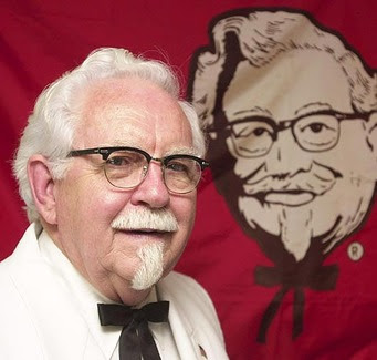 Colonel Cardiffi seen in public Colonel-sanders