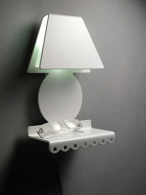 مكتبات للغرف ..  Nightstand-with-lamp-1