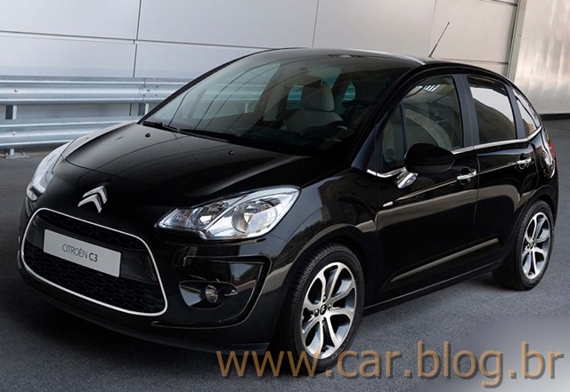 Novo Citroën C3 - Página 8 Novo-Citroen-C3-2012-perfil-preto-2