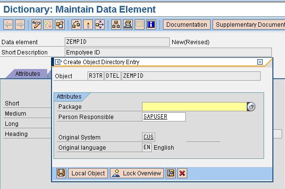 Creating data element step by step in SAP DL_6