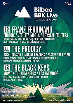 BBK Live 2015 - Muse, Mumford e hijos, The Jesus and Mary Chain, Ben Harper, Alt-J, Counting Crows.... - Página 6 Bbk-live-2014-dias