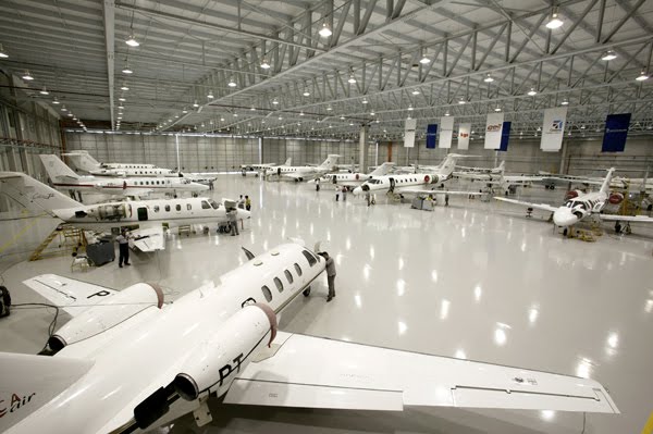 Galpão dos Aviões Tam-aviacao-executiva