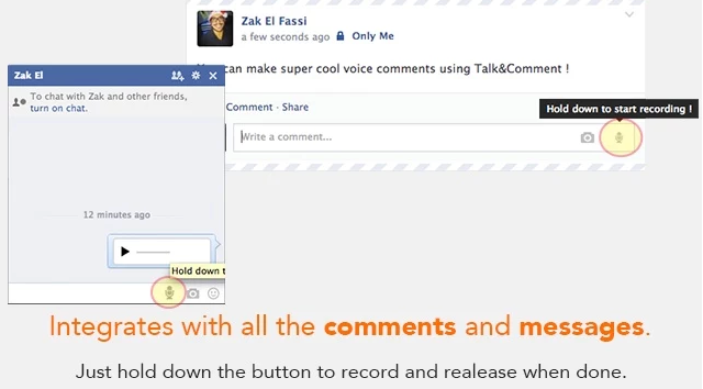 كيف تضيف تعليق صوتى على منشورات الفيسبوك 2