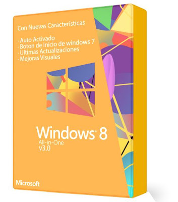 Windows 8 All In One [Versión 3.0] [Español] [32 y 64 bits] [UL] Cover