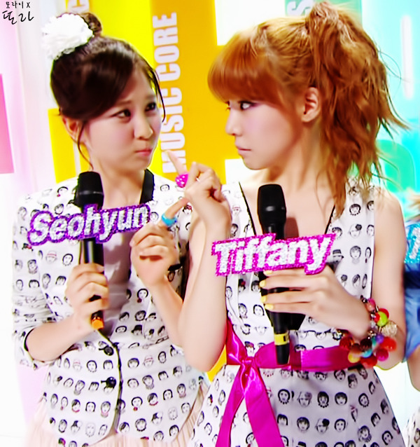 [PICS] Music Core @ TaeYeon, Tiffany, SeoHyun || 10.03.12  5