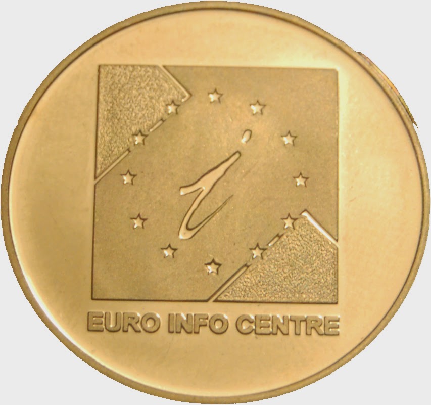 1997 - 1 Euro Prueba - "EURO INFO CENTRE" (¿Conocíais esta moneda?) 1b