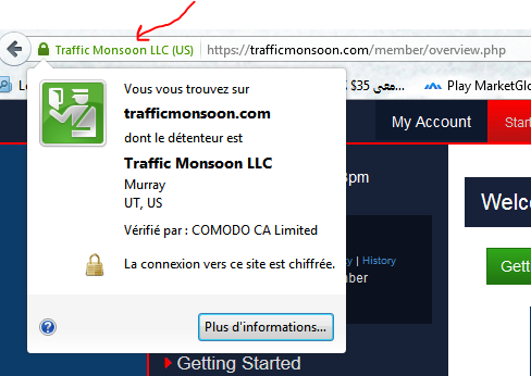  شرح تسجيل في موقع الربح TrafficMonsoon  LoNfPs