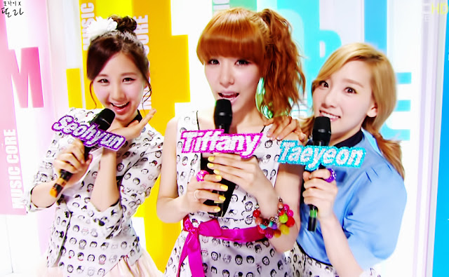 [PICS] Music Core @ TaeYeon, Tiffany, SeoHyun || 10.03.12  31