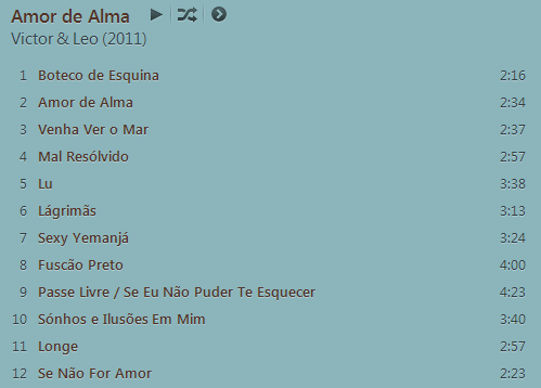 Victor & Leo - Amor de Alma (iTunes Matched) Capturar