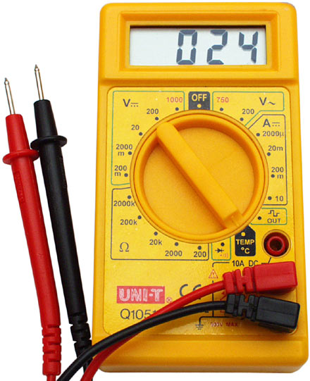 JTAG Finder guide : HAIER C200 Multimeter