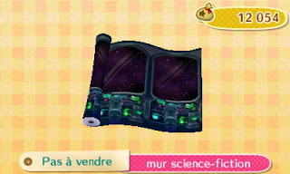 Sarah et ses murs/tapis ACNL Sci_fi1