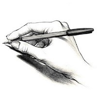 أيهما تفضل أن تكون قلم حبر أو قلم رصاص ؟ Hand_holding_pen