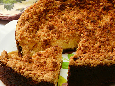 Cheesecake au sirop d'érable et crumble P1030126