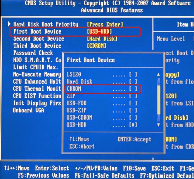 Xp Format Atma Türkçe Resimli Anlatım Windowxp-format-atma-first-boot-cd-rom