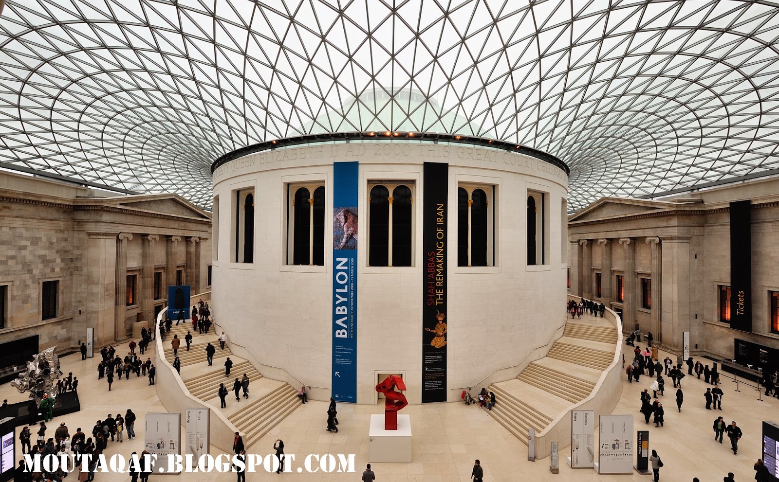 أفضل 5 متاحف في العالم British_Museum_Dome