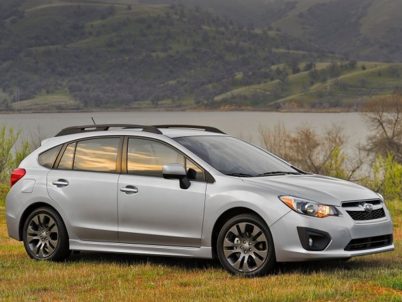 2012 Subaru Impreza 2012-Subaru-Impreza-5-door-hatchback-Front-Side-auto-cargo-transport