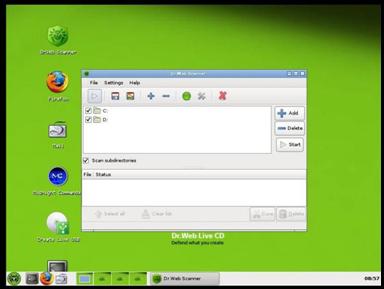 virum ramnit Dr.Web-LiveCD