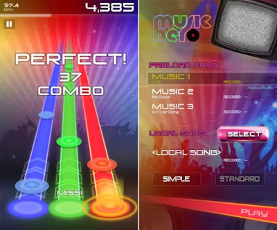 Music Hero - Un Guitar Hero para Android Music-Hero-Own-Song1-505x420