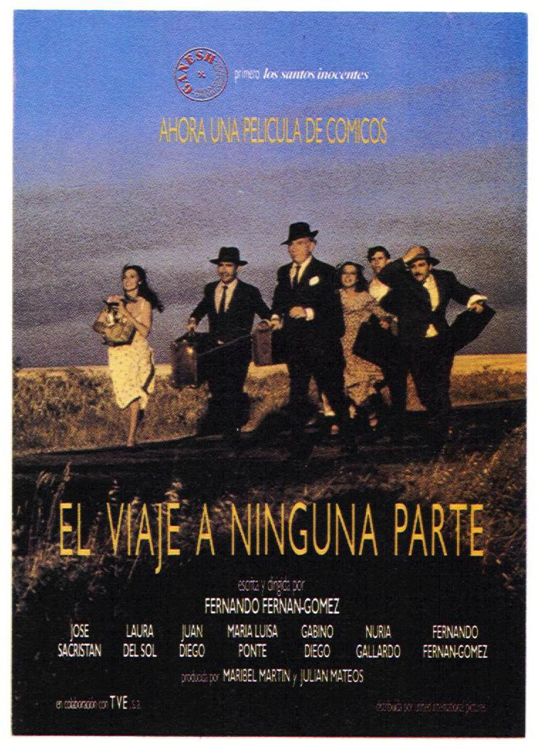 ENCUESTA METACINEMATOGRÁFICA. CINE DENTRO DEL CINE. Viaje_a_ninguna_parte_-_tt0090259