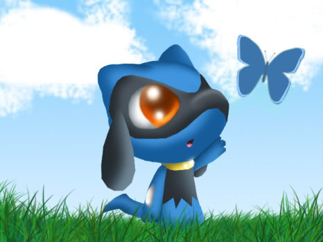 Favorite Pokemon and favorite trainer Chibi_Riolu