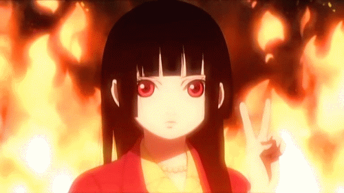 Ghost ID- Ficha de Lili Hell_Girl_Jigoku_Shoujo_Ai_Enma_Episode_13_news_correspondent_flaming_fire_background_gif
