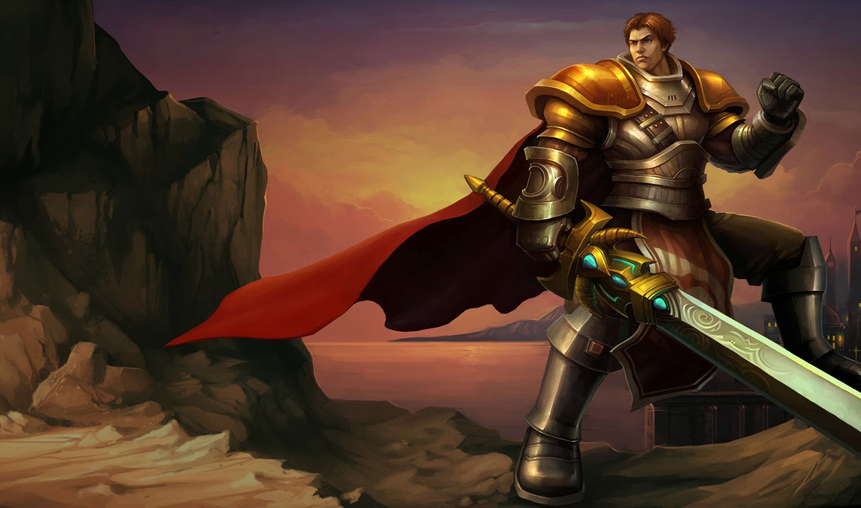 Tải Ảnh Garen Liên Minh LOL đẹp làm ảnh nền ảnh bìa Desert-Trooper-Garen