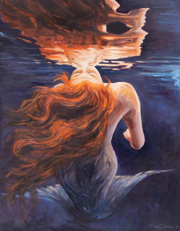 ****** SIRENAS ****** - Página 28 Sirenas-bonitas-pinturas-realistas