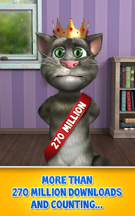 اللعبة المشهورة جدا والمعروفة لعبة توم المتكلم talking tom 2 الجزء التانى:لعبة مجانية لاجهرزة الاندويد+تطبيقات 2