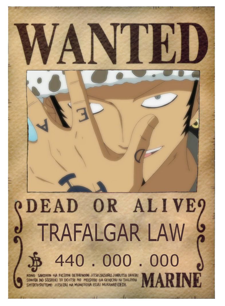 La barrera deeeeeeeeeeels.............. - Página 39 Trafalgar_law_wanted_onepiece