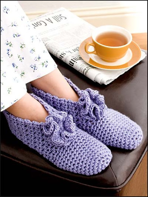 أحذية تريكو مذهلة - Amazing Knitted Footwear  Knitted-footwear-12