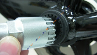 Montaje del sensor de pedaleo  PAS SANY0236